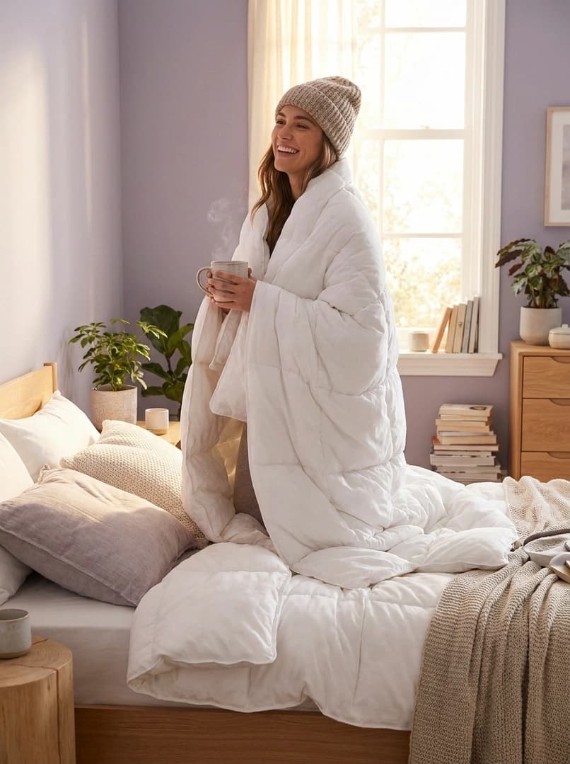 A comforter that adapts to you
