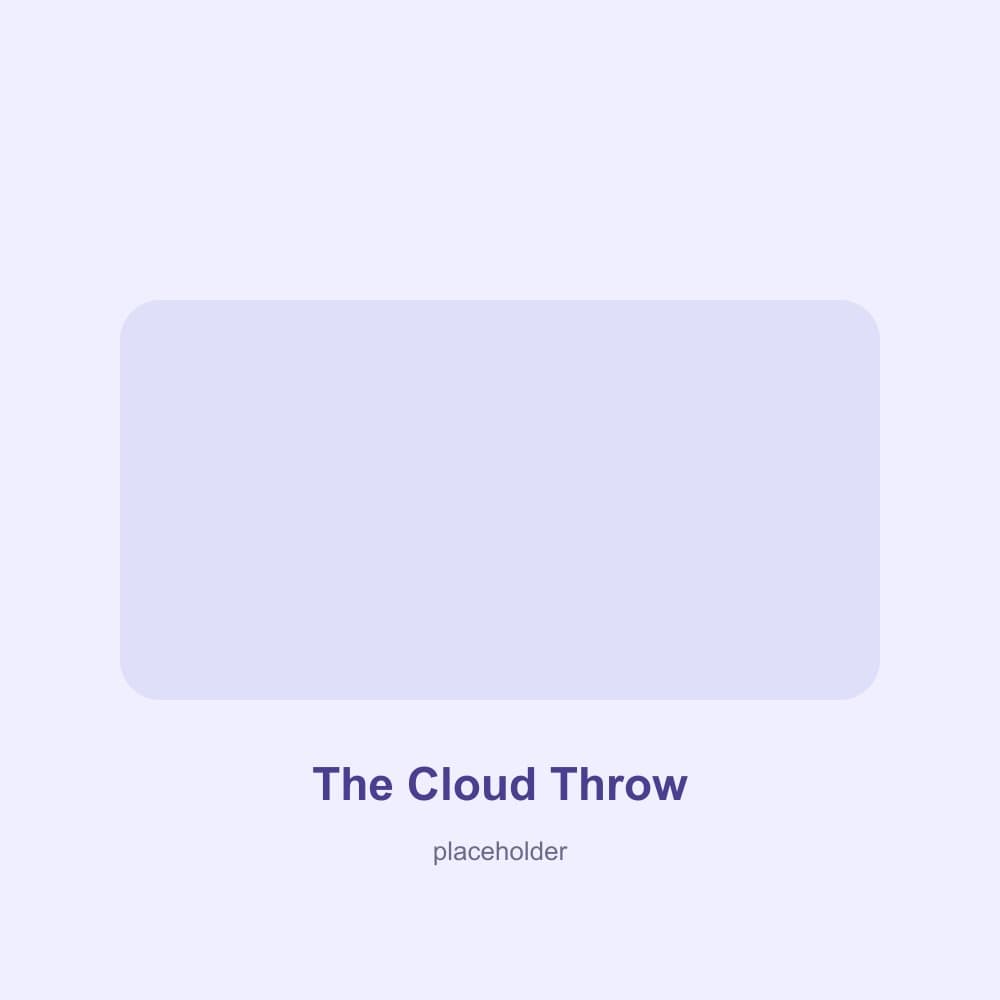 The Cloud Throw Blanket